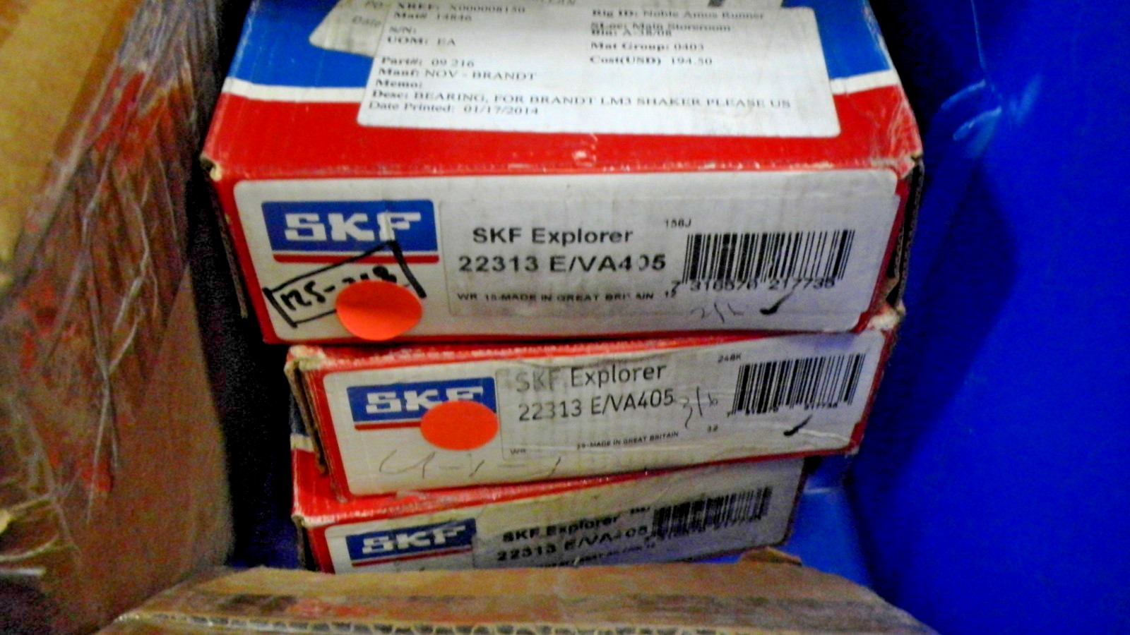 ASSORTMENT OF BEARINGS, SKF, NTN, TIMKIN, IKO LOT/53