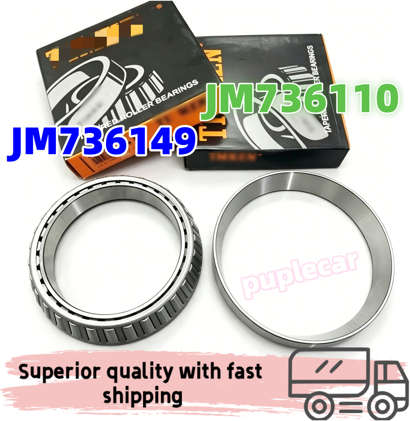 For TIMKEN JM736110 Tapered Bearing Cup JM736149 Cone Roller Bearing NEW