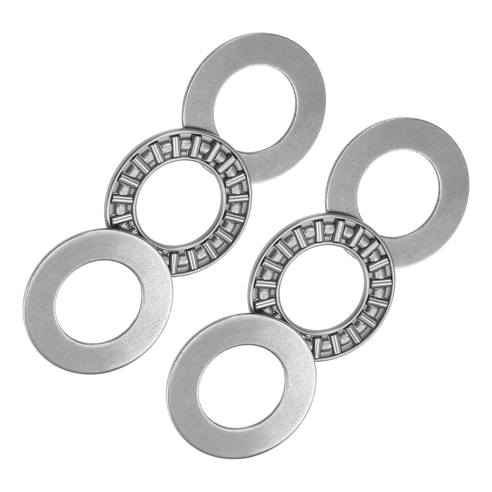 2pcs AXK1730 Thrust Needle Roller Bearings 17mm x 30mm x 2mm
