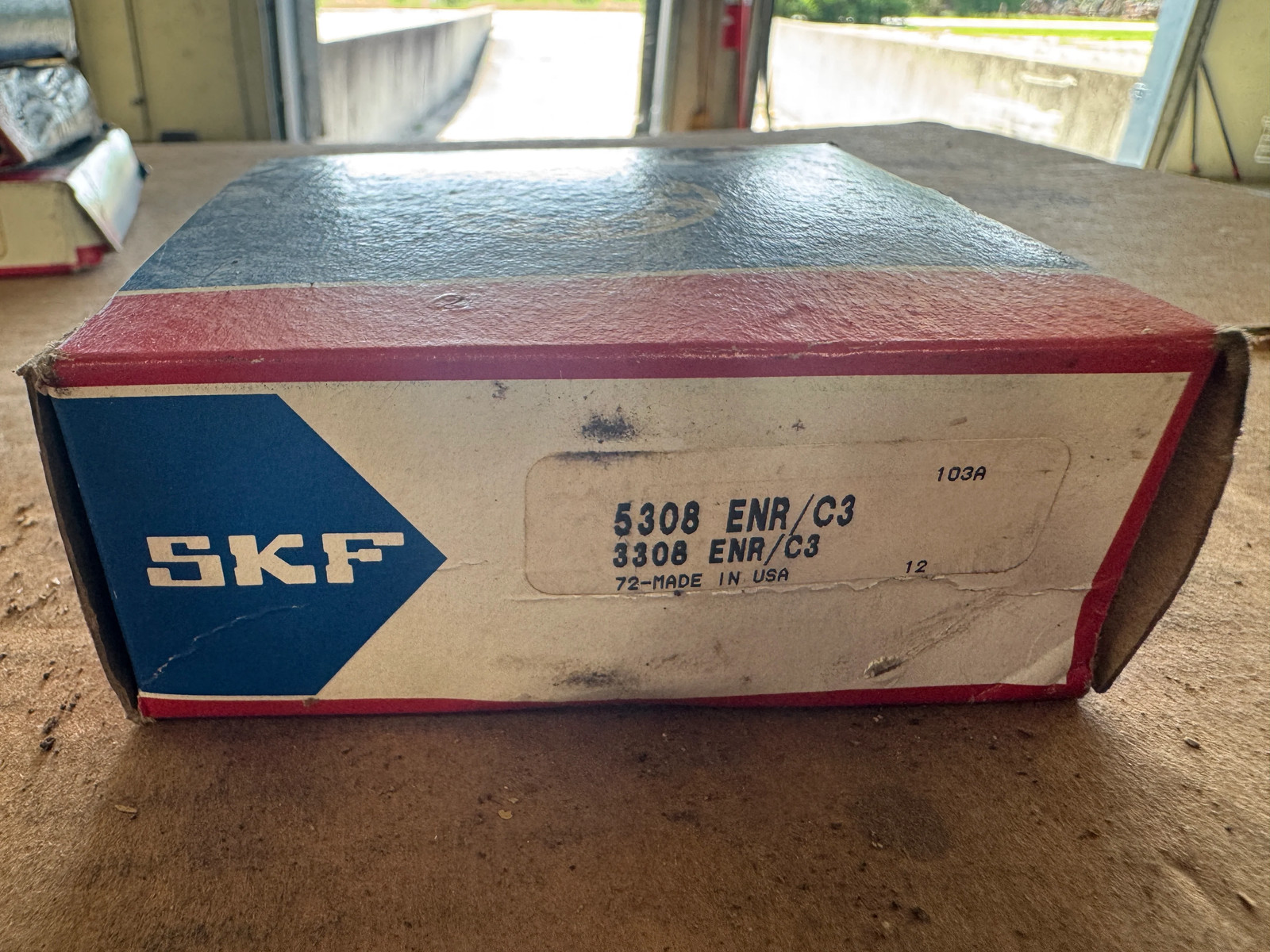 SKF Double Row Angular Contact Ball Bearing 5308 ENR/C3 40 x 90 x 36 mm