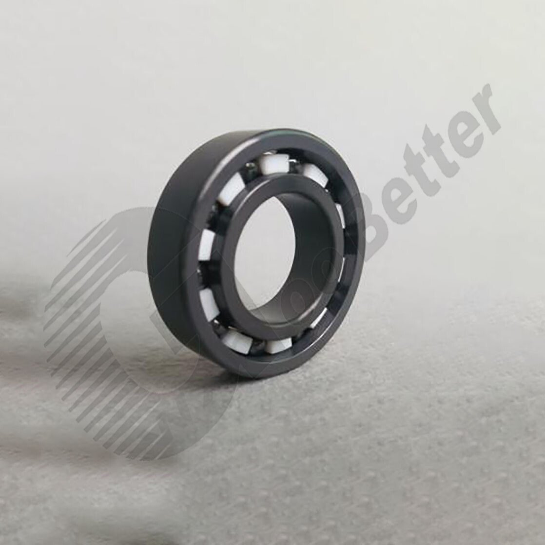 Ceramic Bearings OD=8~68mm Precision Silicon Nitride Ceramic Bearings With Cage