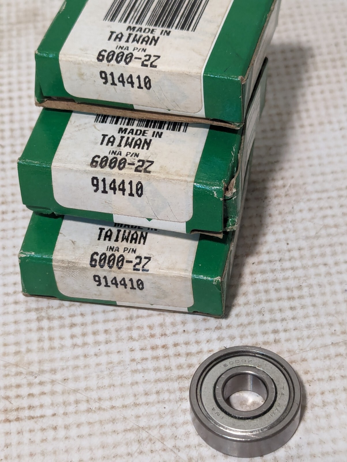 INA P/N 6000-2Z 914410 Rolling Bearing
