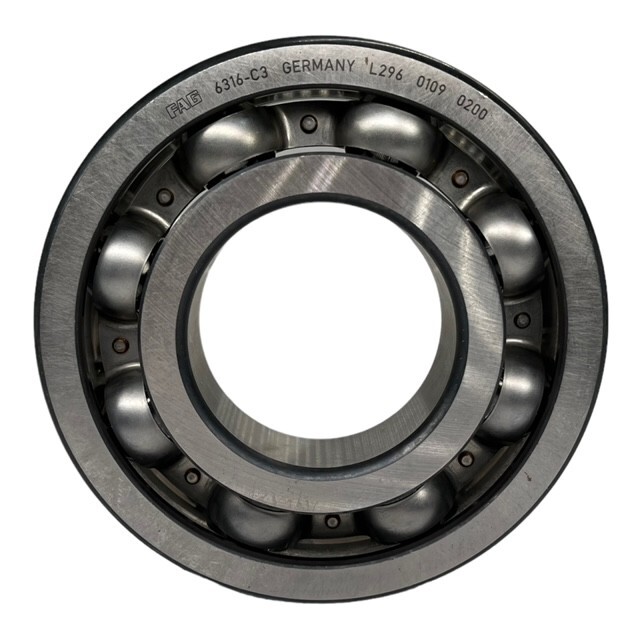 FAG 6316-C3 Deep Groove Ball Bearing Ball Bearing Open 80x170x39mm