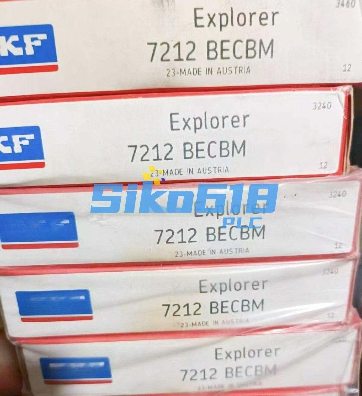 1PC NEW For SKF 7212 BECBM single row angular contact ball bearing