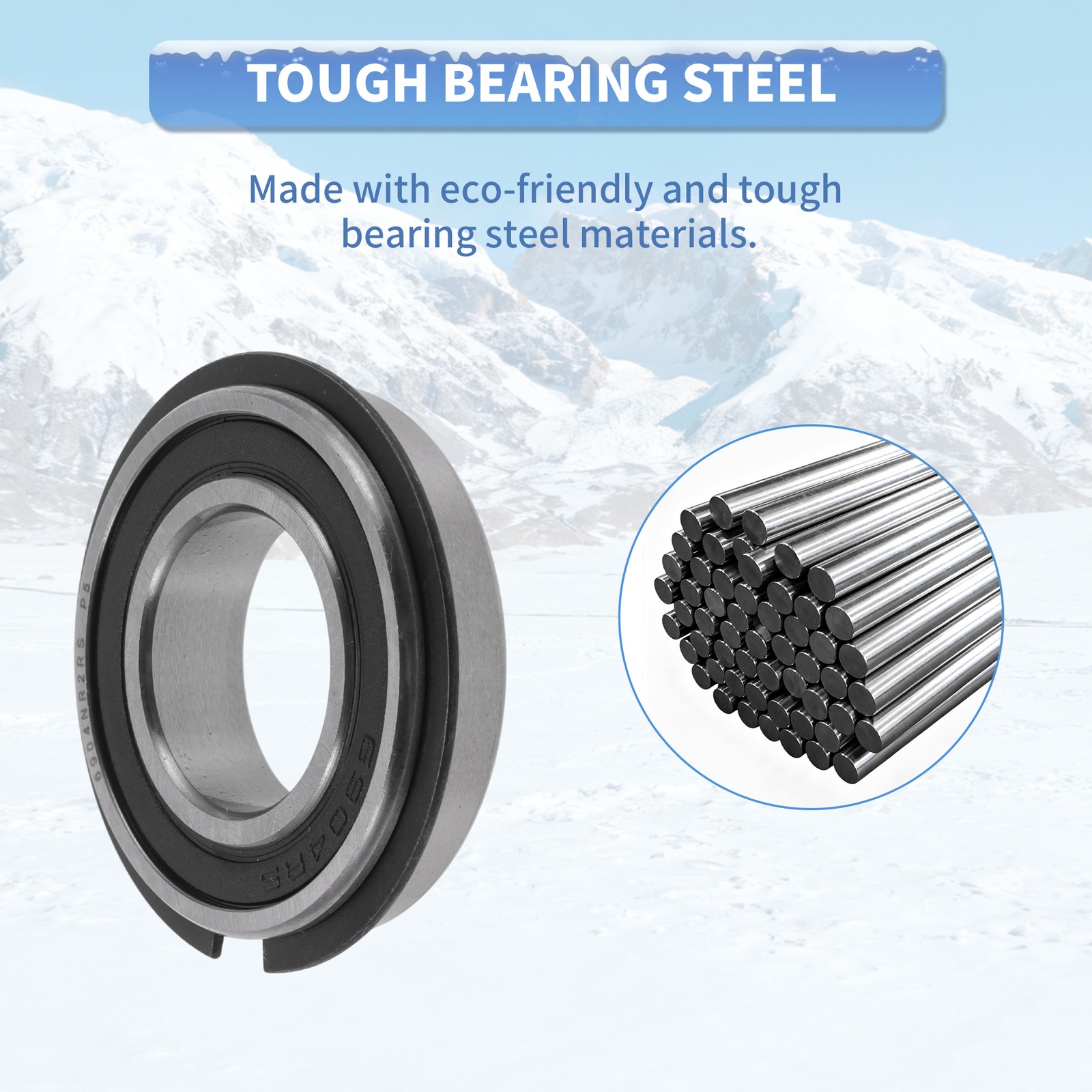 6904NR2RS Deep Groove Ball Bearings 20x37x9mm 1 Pc Scooter Skateboard Wheel