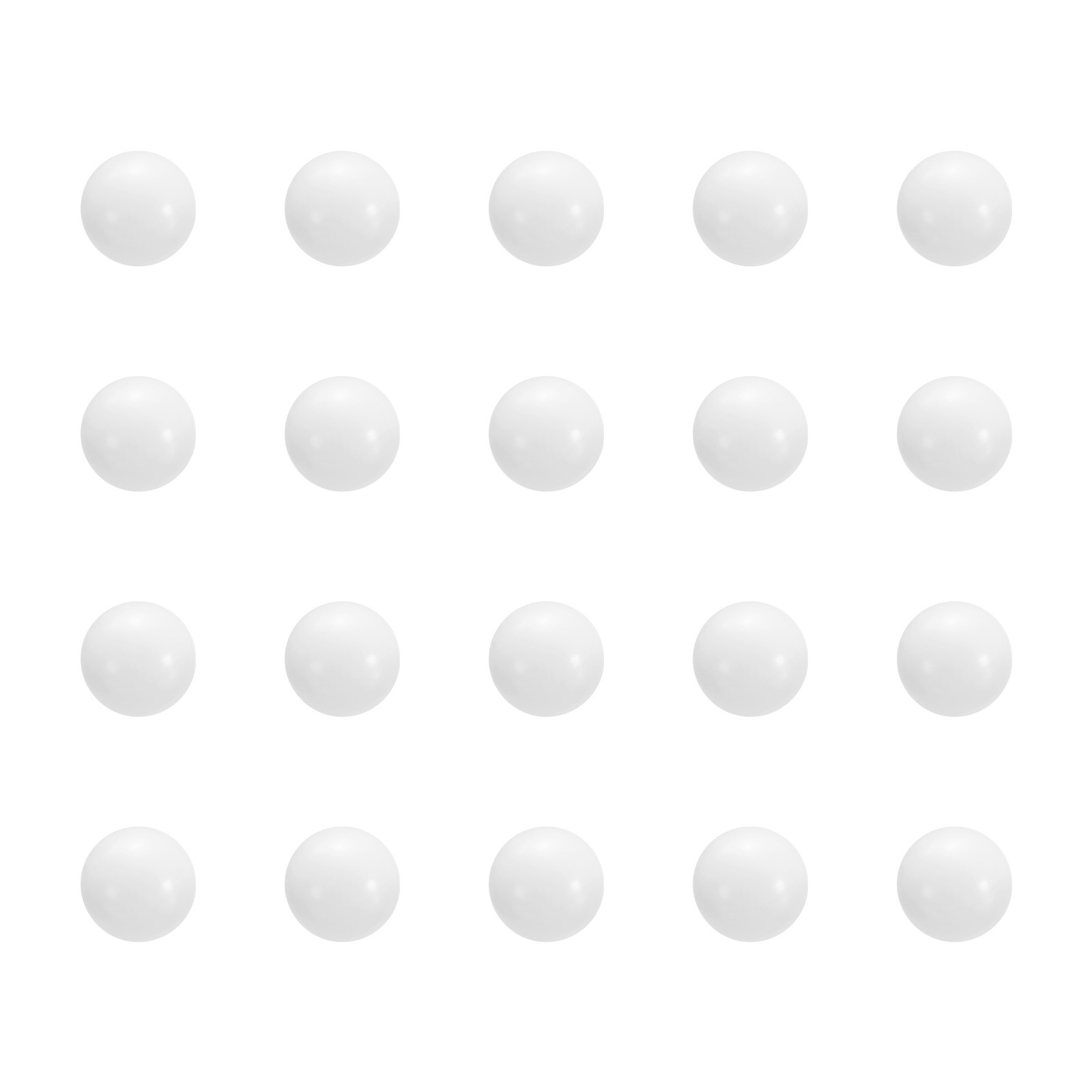 200pcs POM Bearing Balls 11/32″ 8.5mm Solid Plastic Bearing Ball