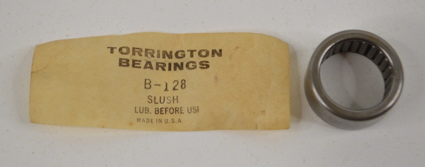 Torrington B-128 Drawn Cup Needle Roller Bearing 3/4″ x 1″ x 1/2″ USA
