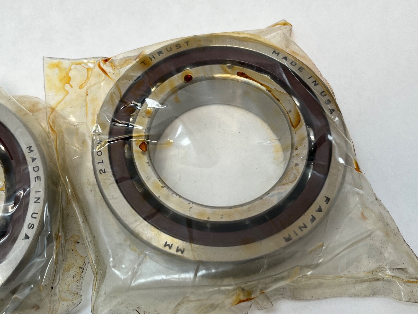 Fafnir 3MM210WI-DUM Bearing 50x90x20 mm 7210-A 3MM-210-WI-CR-DUL USA 2 Pcs