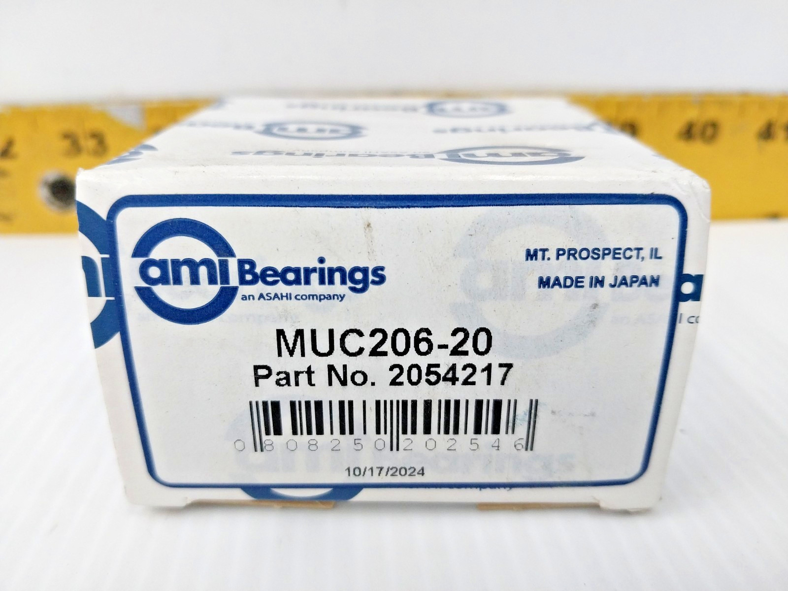 New ami Bearings Stainless Steel Bearing Insert 1-1/4″ Bore MUC206-20