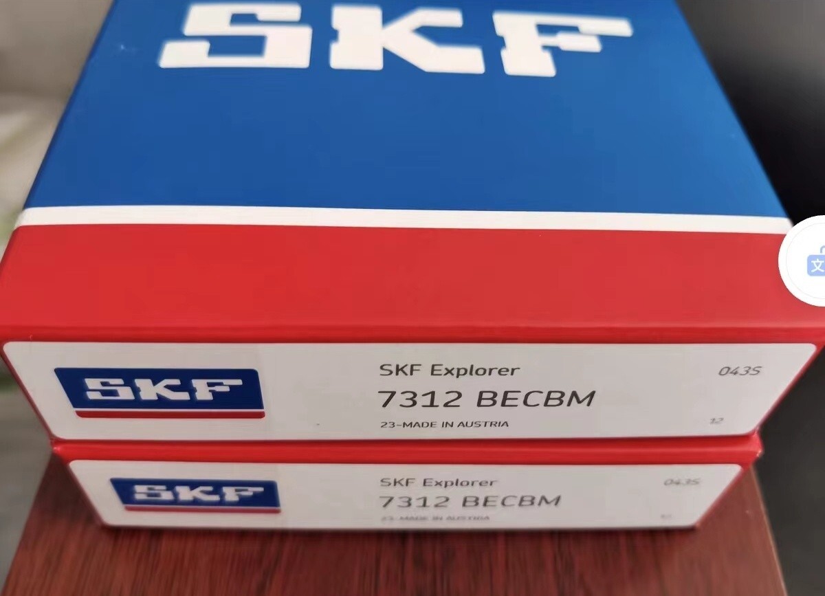 NEW SKF 7312 BECBM Angular Contact Ball Bearing 1PCS #DW