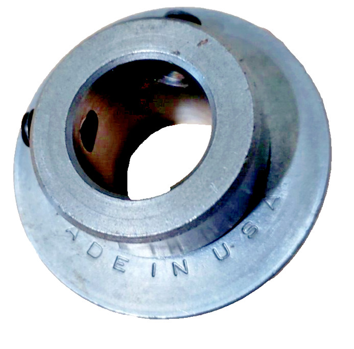 (QTY:2) SCHATZ AFS4856 Flanged Radial Ball Bearing: 3/8 in Bore Dia, 1-3/4”OD