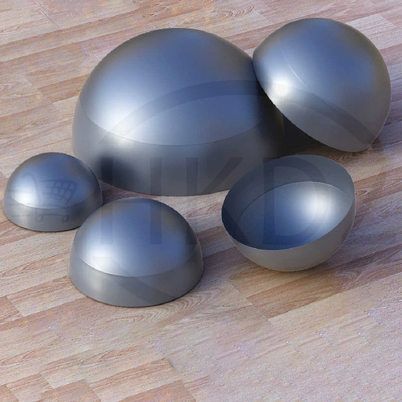 Weldable Iron Decor Half Round Ball Hollow Half Round Railing Balls 17mm – 350mm