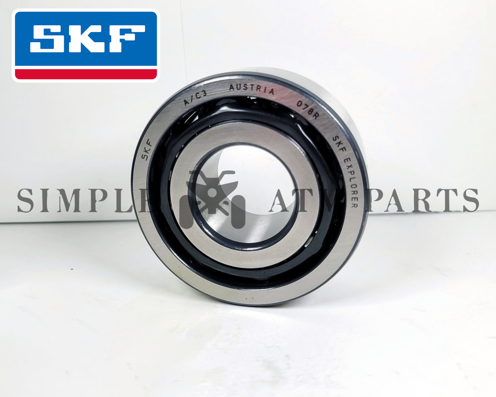 3306ATN9/C3 SKF Double Row Angular Contact Ball Bearing 30x72x30.2mm 5306A C3