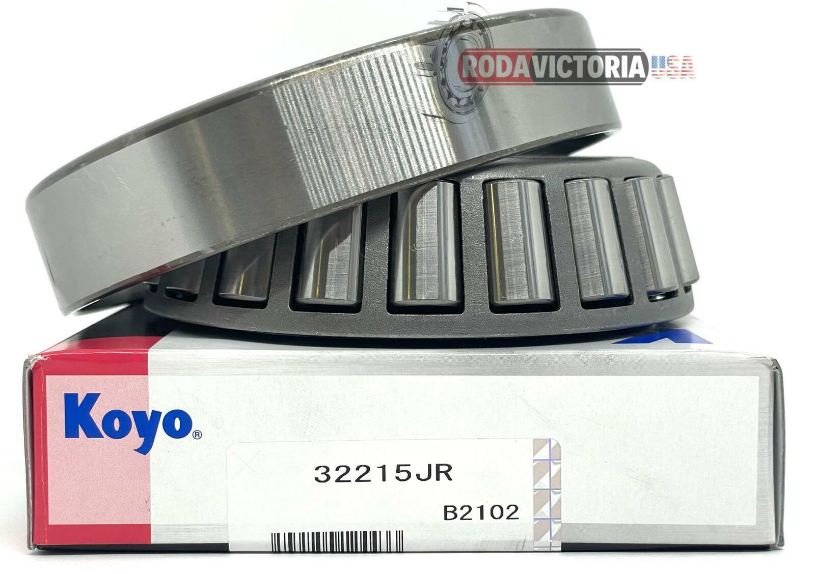 KOYO 32215JR BEARING SET 32215J RACE 32215JR CONE HINO TRUCK 9884-75114 KOYO