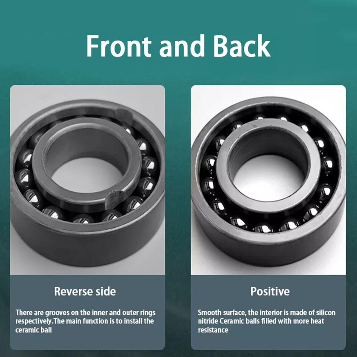 Si3N4 Silicon Nitride Full Ceramic Ball Bearing Full Balls Bearings Various Size