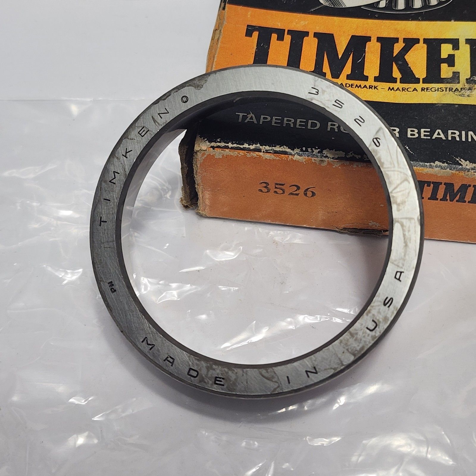 3526 / 3526-20024 Timken Tapered Roller Bearing Cup 3.4375 in OD, 0.9375 in Widt