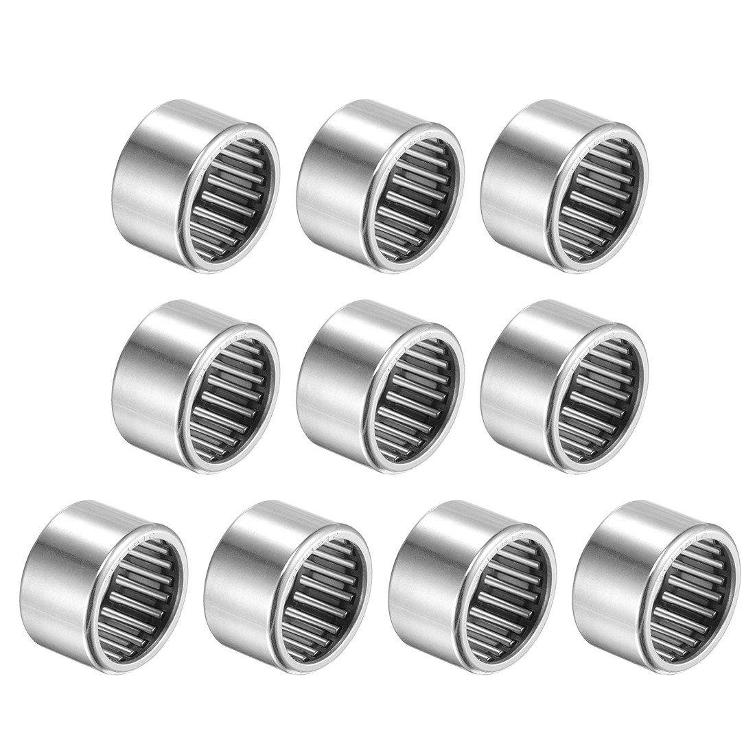 10pcs SCE1612 Needle Roller Bearings 1″ x 1-1/4″ x 3/4″ Chrome Steel Open End