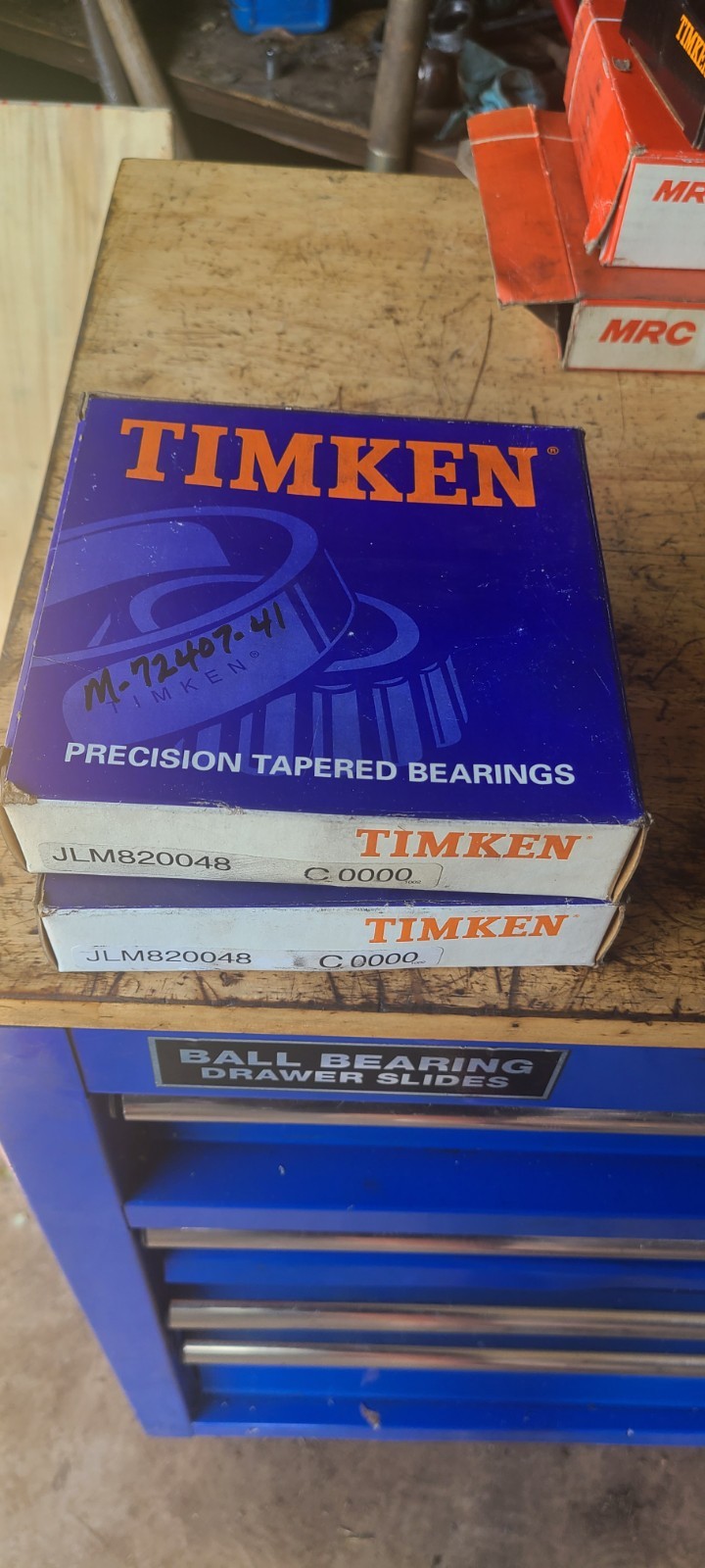New Set Of 2. Timken JLM820048