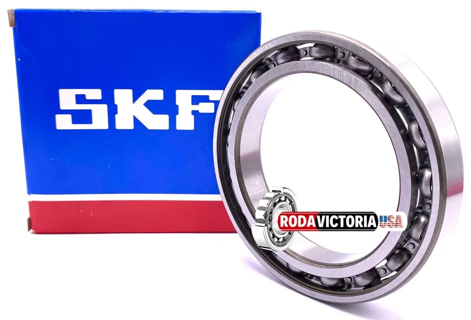 SKF 61914 C3 DEEP GROOVE BALL BEARING, OPEN TYPE, NO SEALS 6914 70x100x16 mm