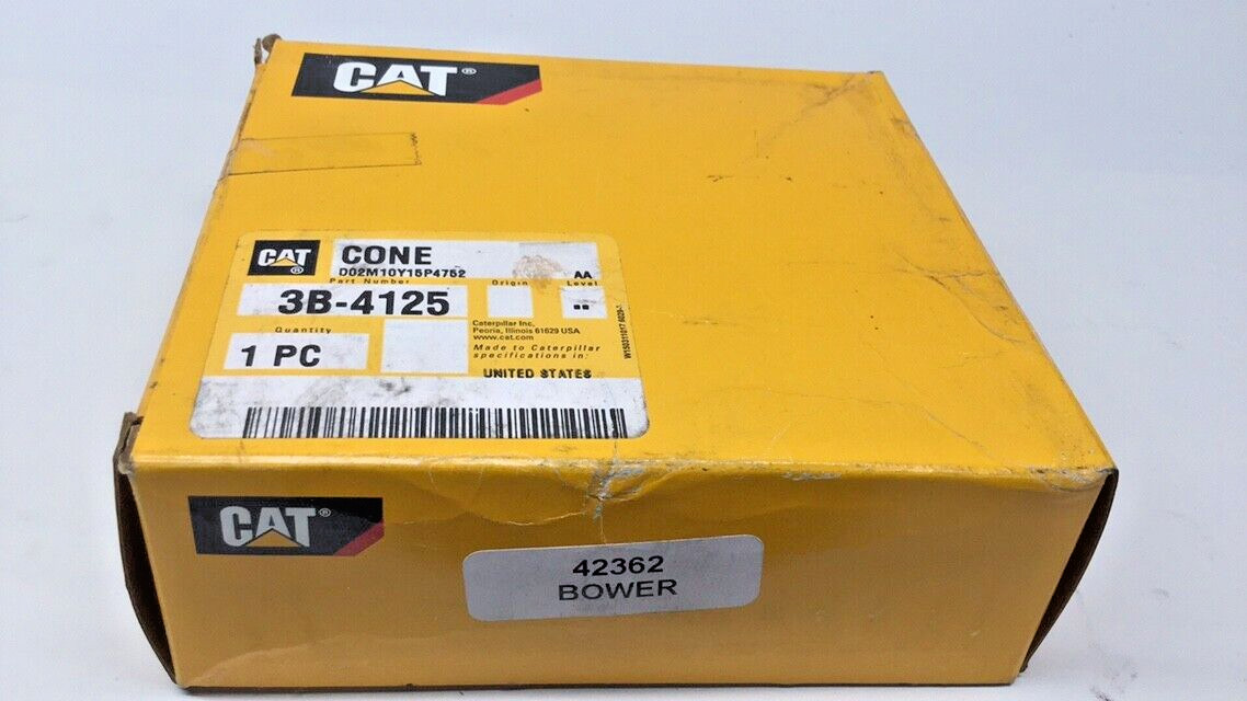 Bower 42362 Tapered Bearing Cone in a CAT 3B-4125 box
