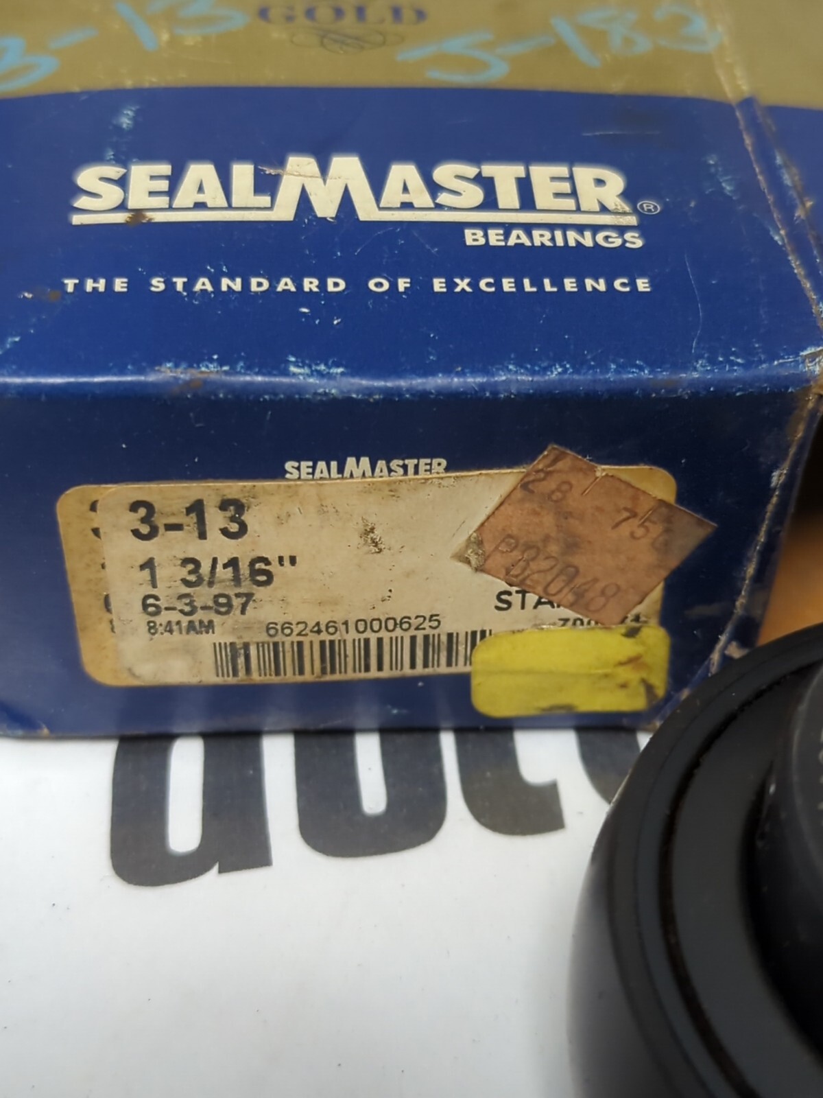 SEALMASTER,3-13,INSERT BEARING 1-3/16 INCH BORE NOS