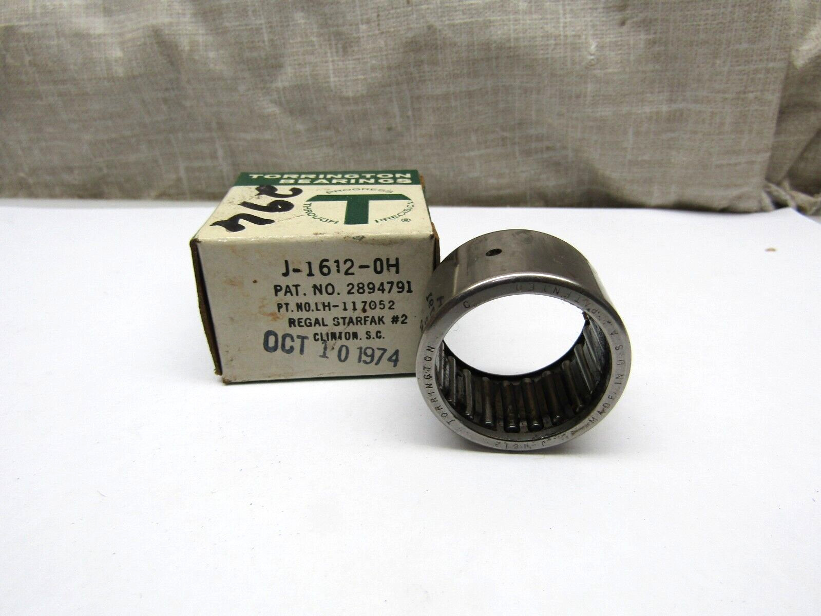 Torrington USA J-1612 OH 1″ X 1-1/4″ X 3/4″ Needle Roller Bearing