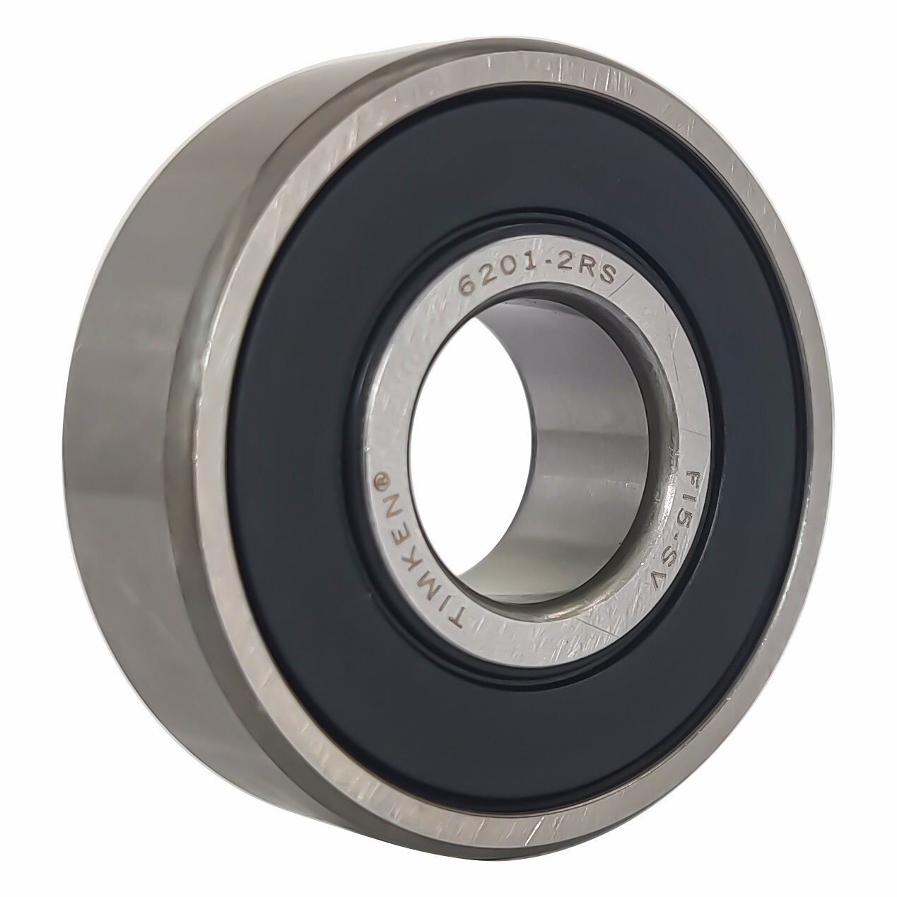 2PACK USA Brand TIMKEN 6201-2RS 12X32X10MM Double Rubber Seal Ball Bearings 6201