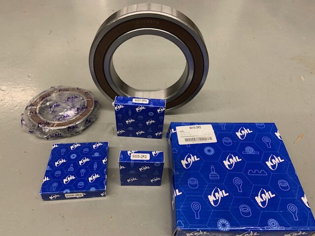 KML 6000-2RS – 6022-2RS Double Sealed Deep Groove Ball Bearing (Pick your size)