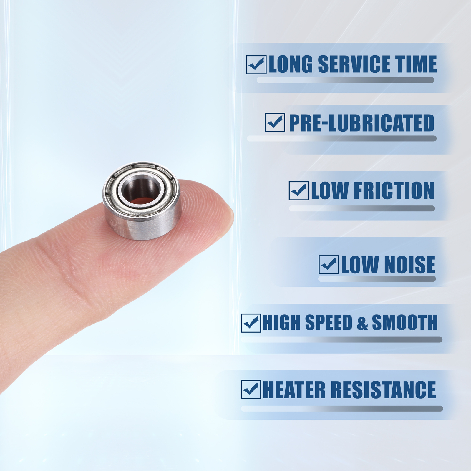 20pcs 685ZZ 5x11x5mm Double Metal Shield Single Row Deep Groove Ball Bearings