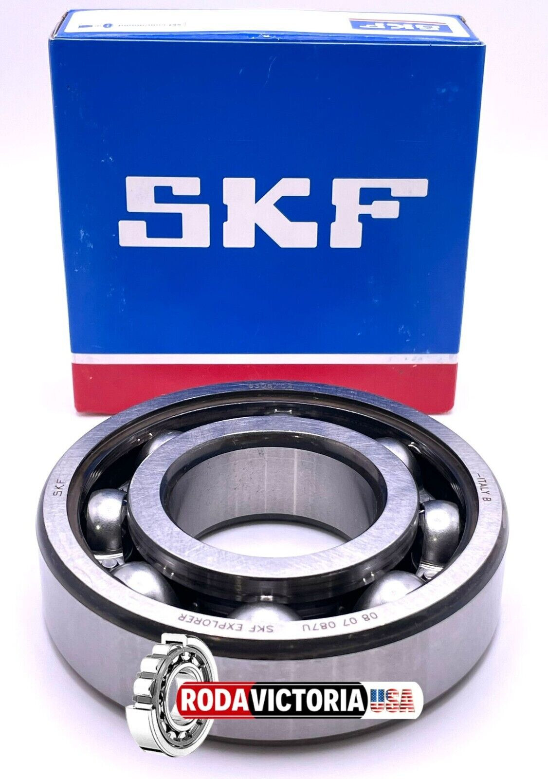 SKF 6308 C3 DEEP GROOVE BALL BEARING, OPEN TYPE, NO SEALS 40x90x23 mm