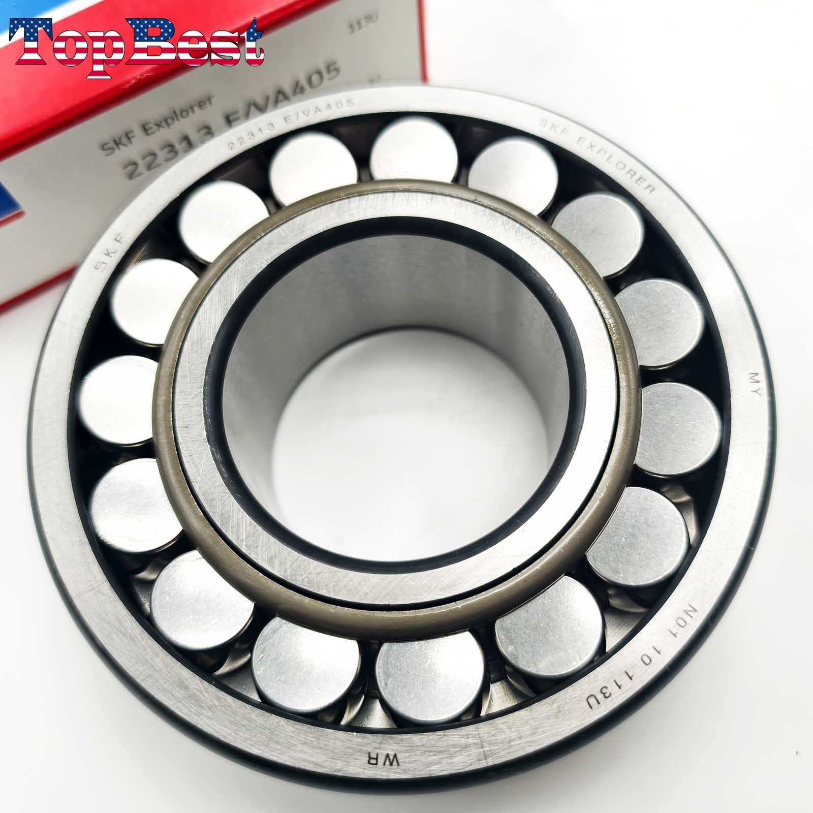 1pcs New Spherical Roller Bearing for SKF 22313 E/VA405 65x140x48mm