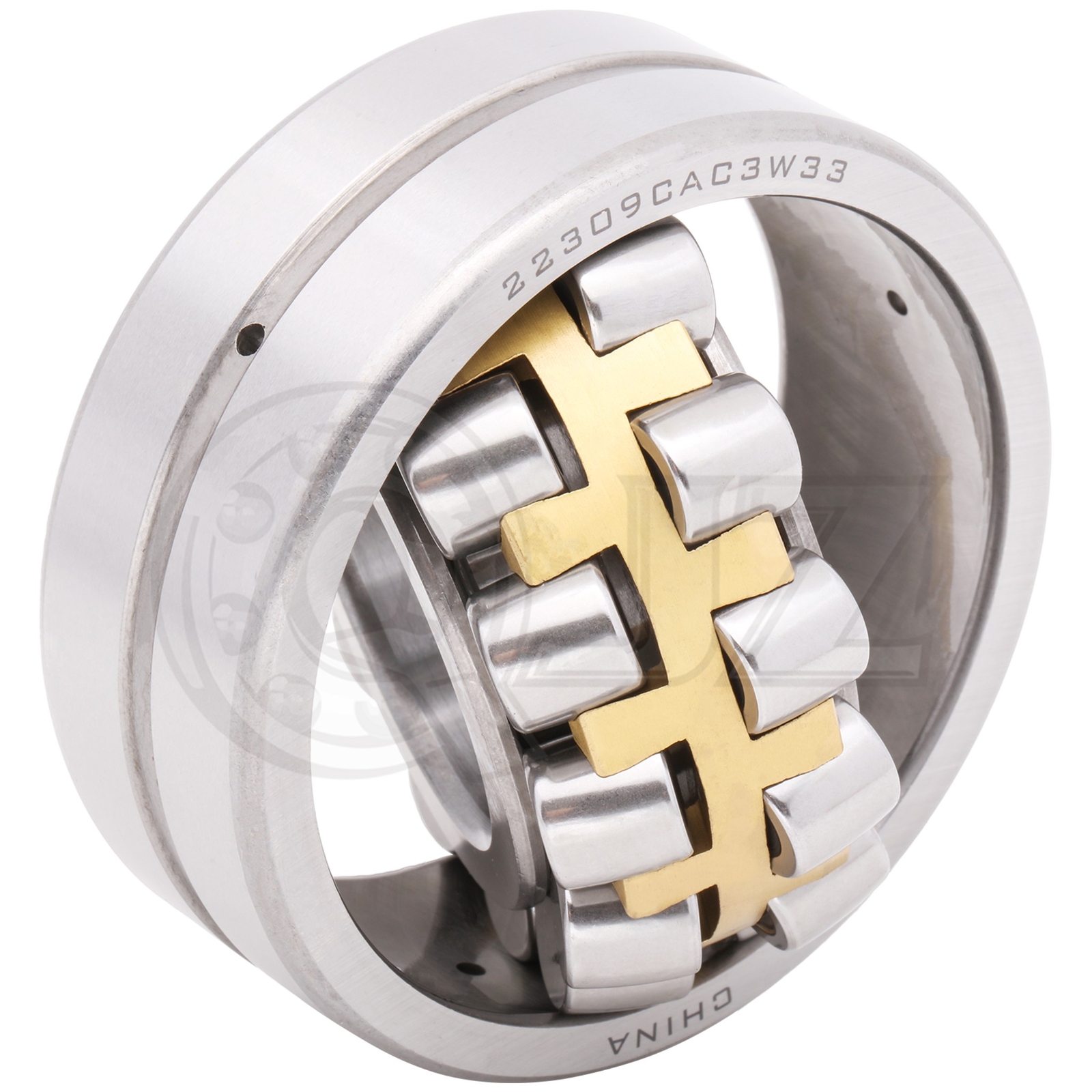 [Qty.8] New 22309CAC3W33 Spherical Roller Bearing [45mm ID x 100mm OD x 36mm W]