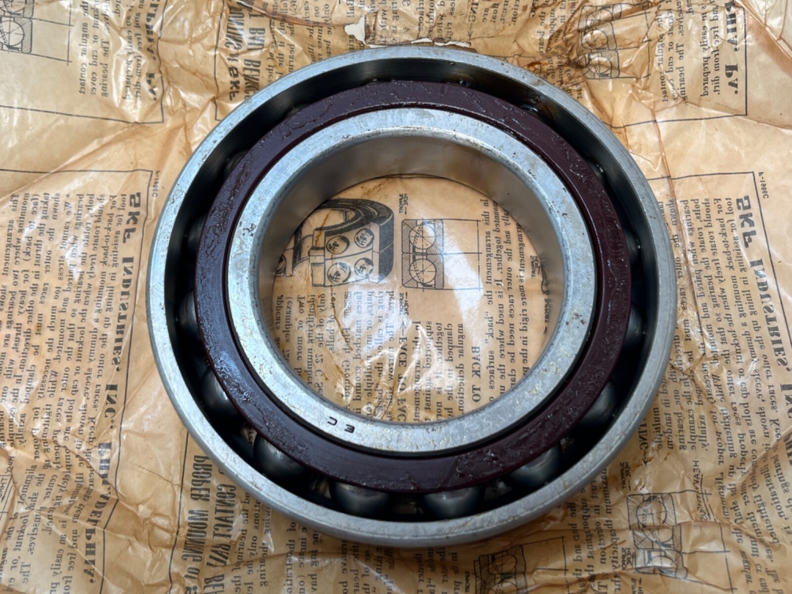 SKF 7215CATCC78 Angular Bearing 75x130x25mm 7215C 7215-CATC-C78 USA