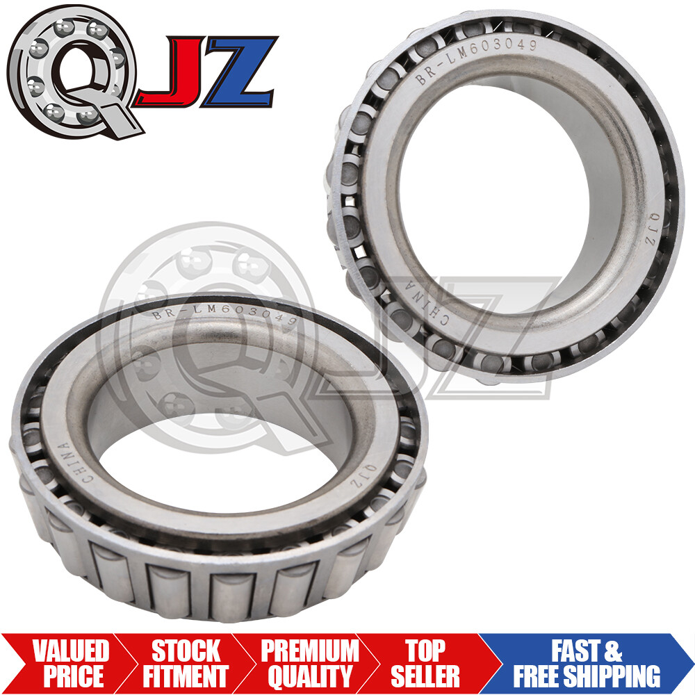 [2-Pack] LM603049 Tapered Roller Bearing Single Cone [1.78 in Bore x 0.781 in W]