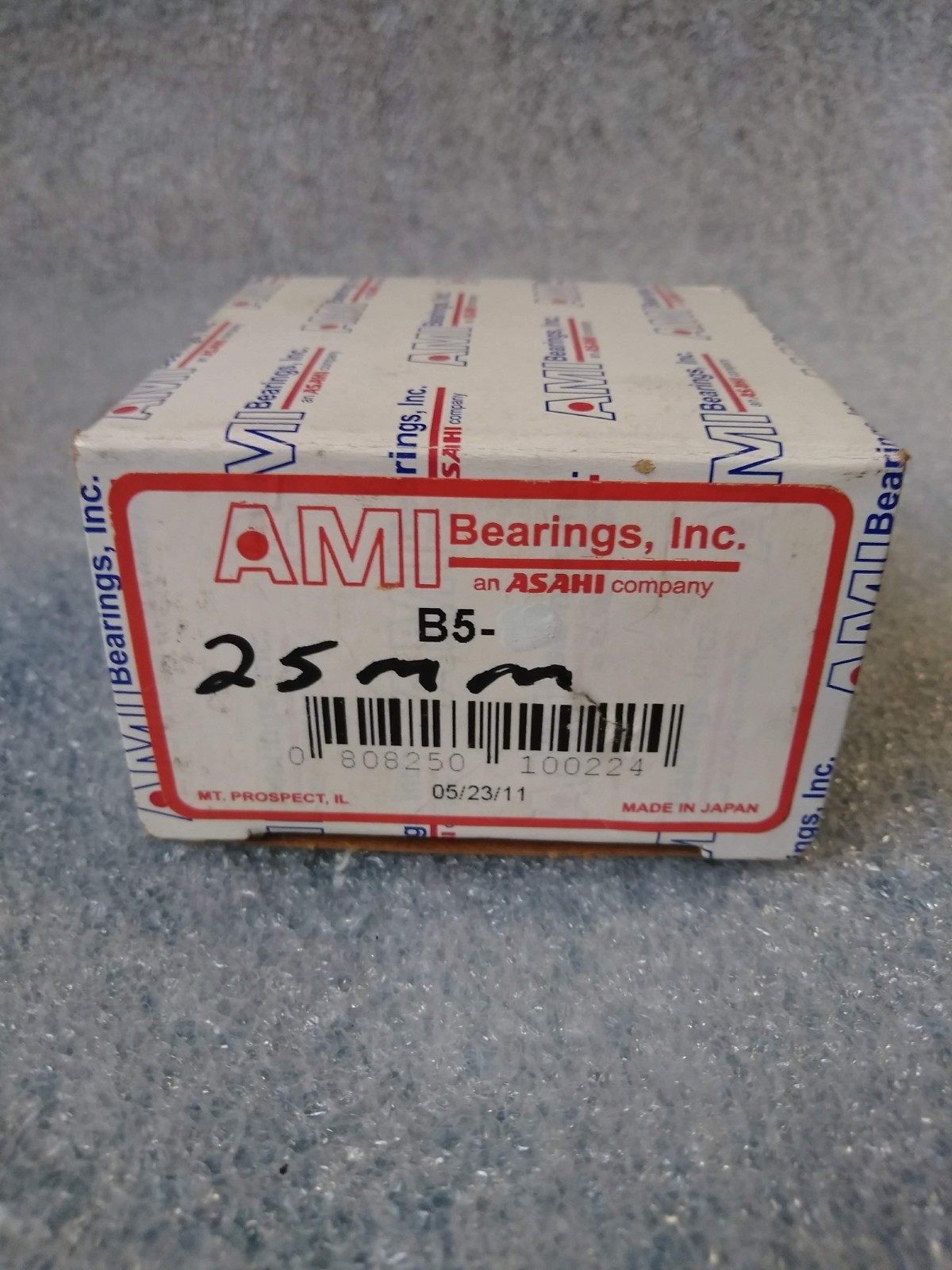 AMI BEARING B5″ Ball Insert Bearing – Cylindrical Bore, 25 mm ID *SET SCRE