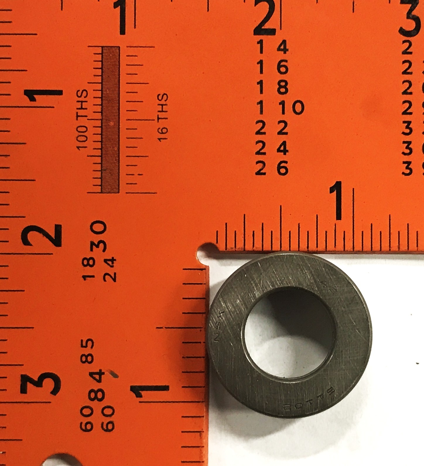 NSK/SKF 3-piece Thrust Ball Bearing 51102 [Lot of 4] NOS