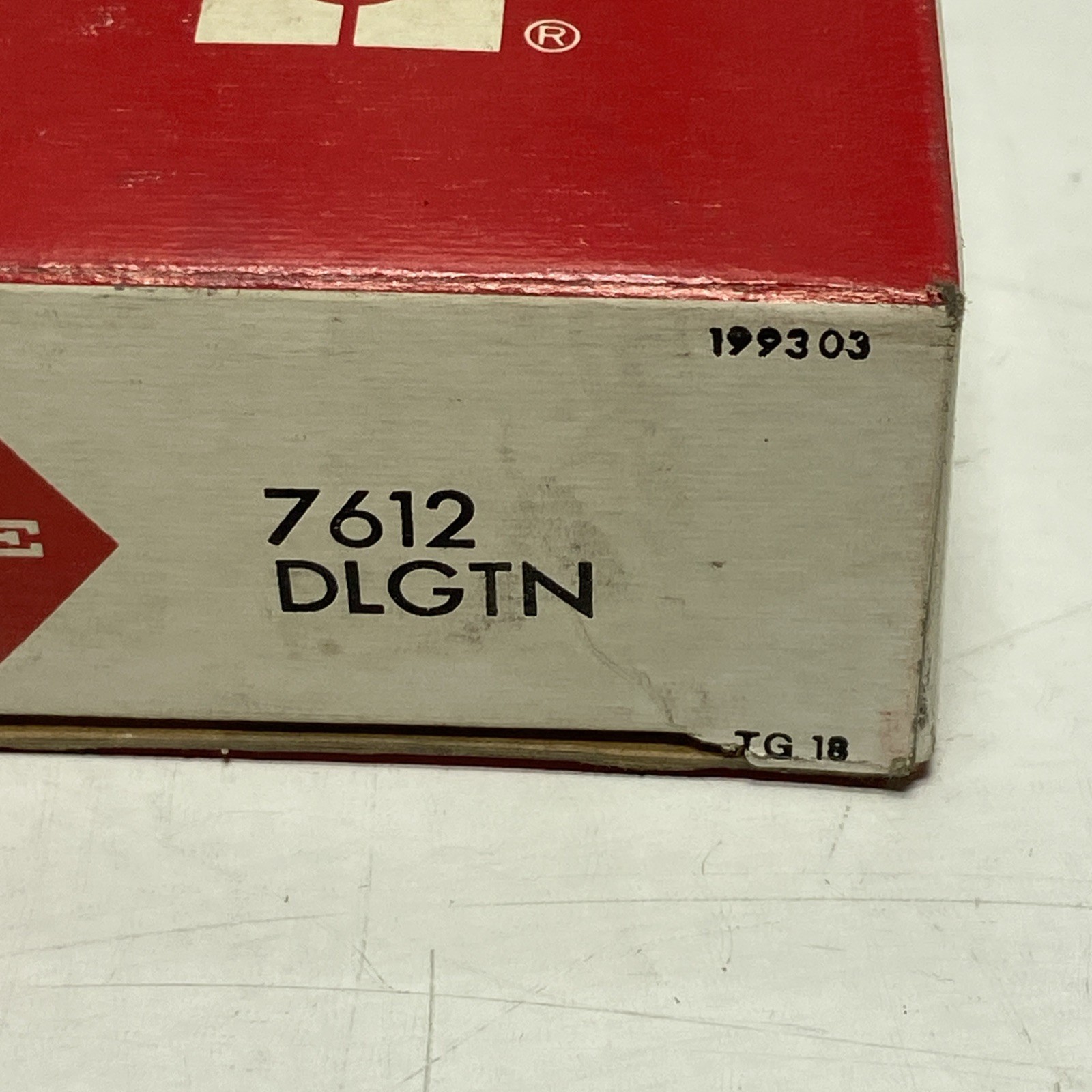 One NICE 7612 DLGTN Deep Groove Bearing w Extended Inner Ring 3/4″ ID NEW