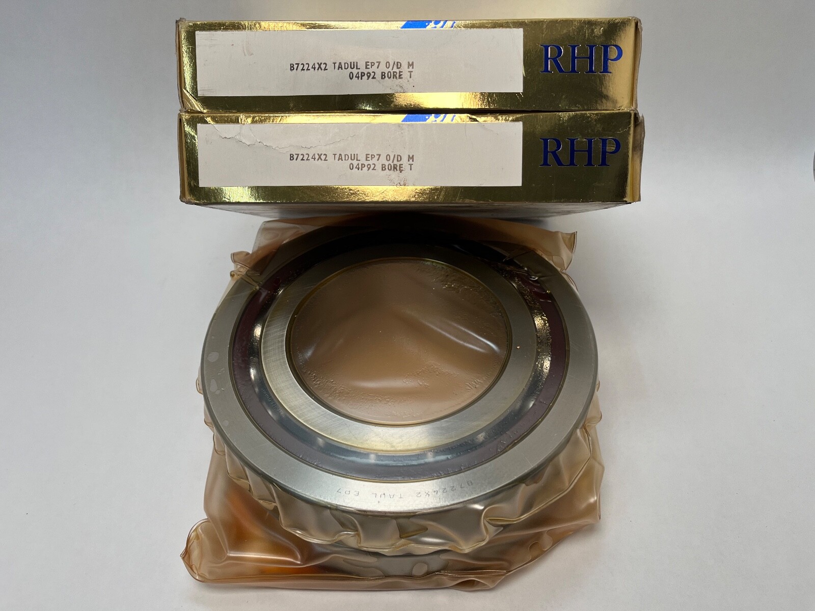 RHP 7224CTDULP4 Bearing 120x215x40 mm 7224-C B-7224-X2-TA-DUL-EP7 England 2 pcs