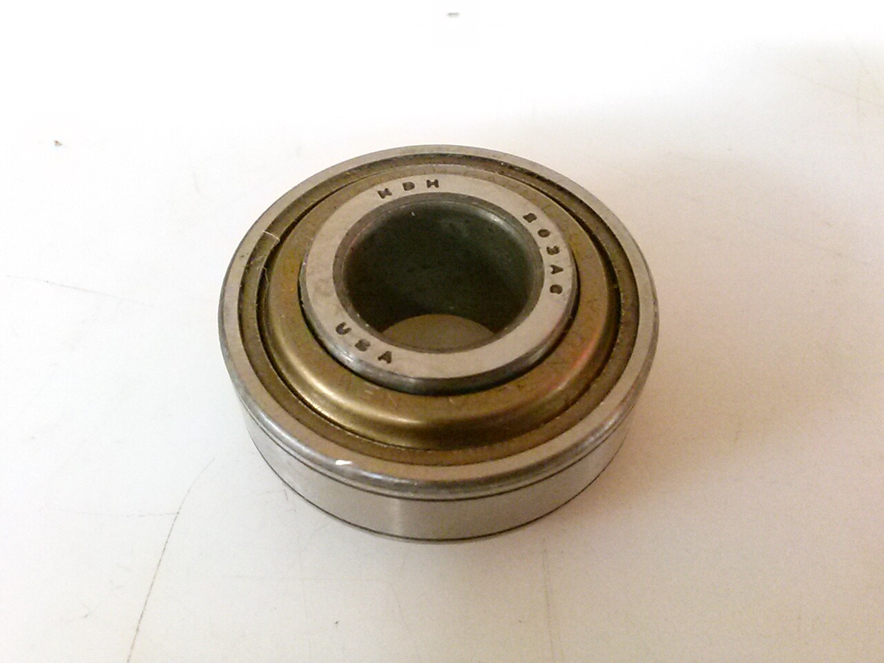 New Departure NDH 3203AC / Y3203AC bearing, made in USA. * (203AC on bearing).
