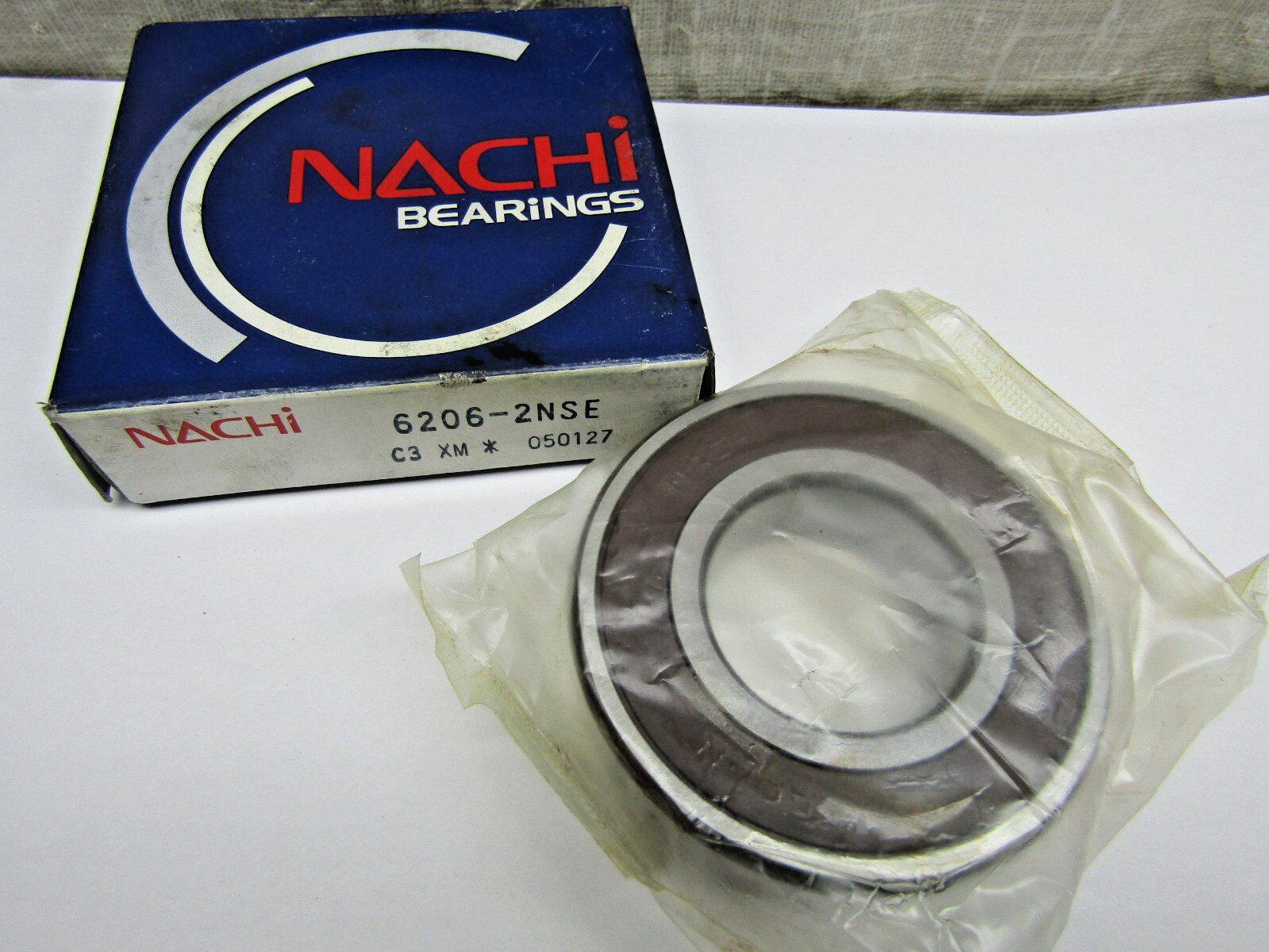 Nachi 6206-2NSE C3 30mm x 62mm x 16mm Sealed Bearing