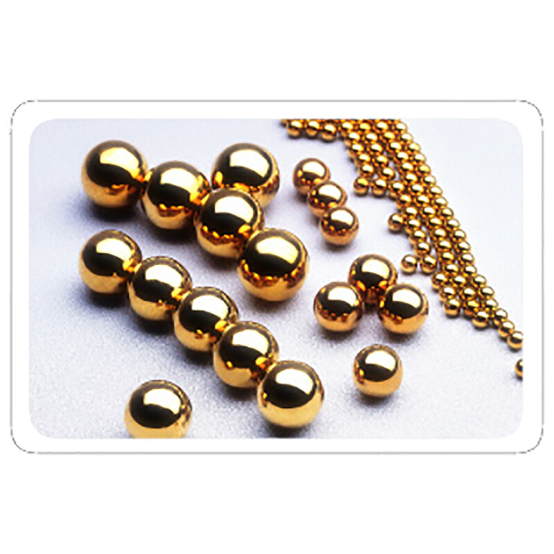0.9mm~16mm Ball Solid Brass Industrial Precision Bearing Ball Brass Coppers Ball