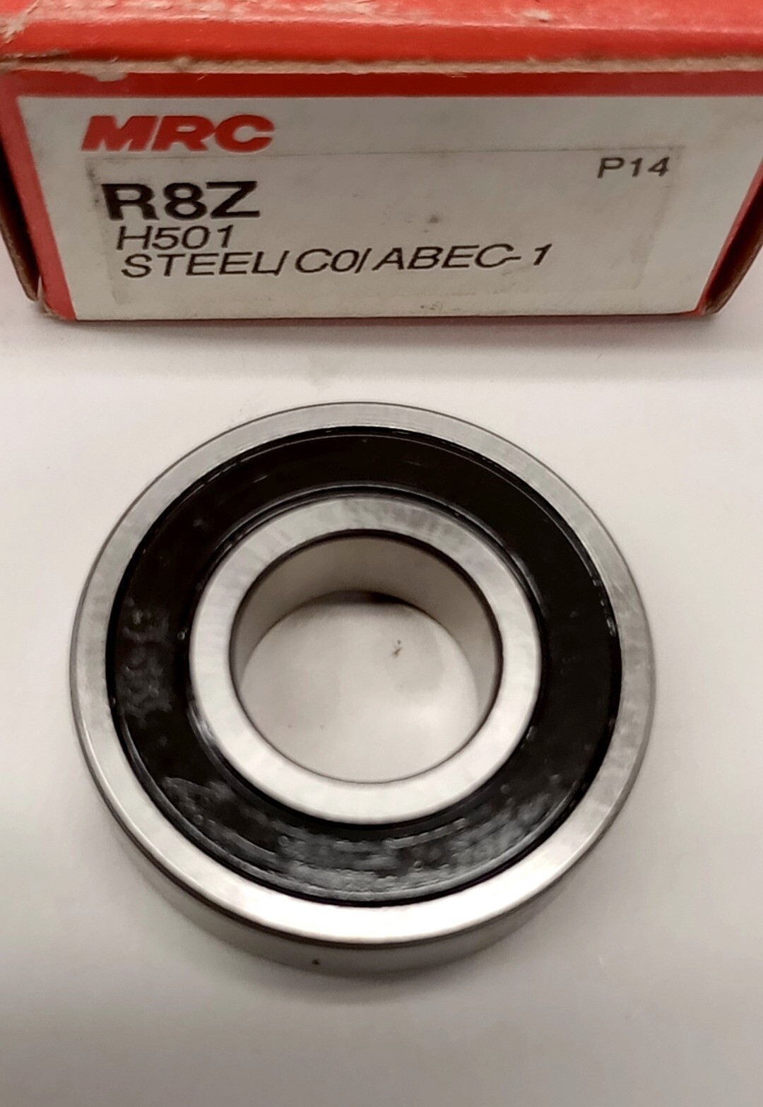 MRC R8Z Ball Bearing Single-side Sealed (Pack of 2) 0.50 ID x 1.125 OD x 0.25 W