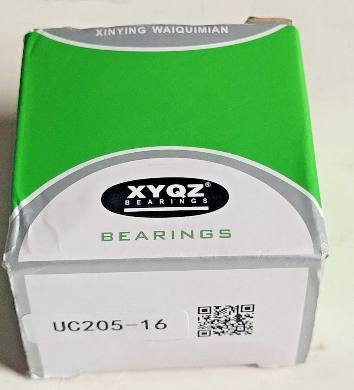 XYQZ Bearings UC205-16 Insert Bearing 1″ Bore, Spherical OD Lube Hole