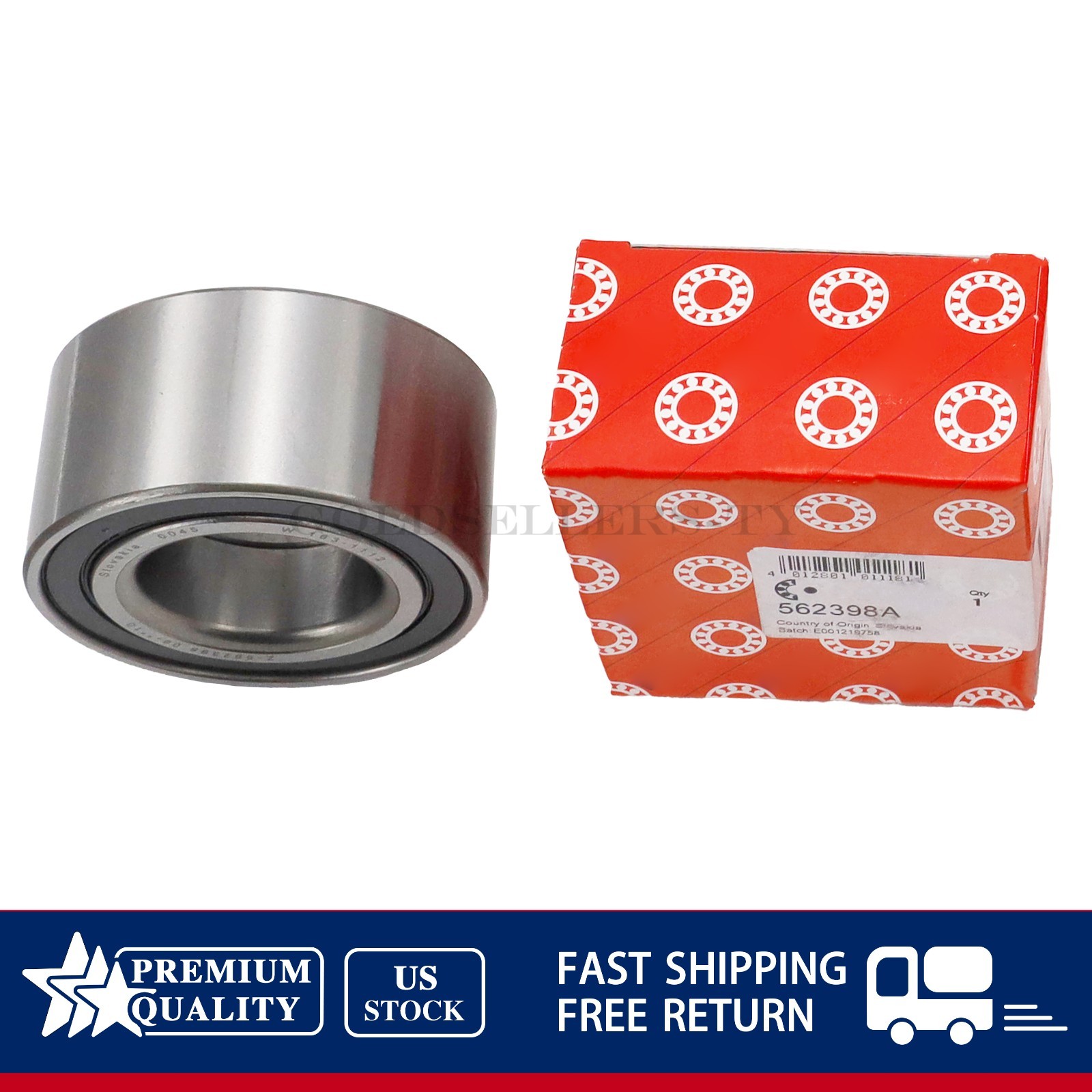For FAG 562398A Wheel Bearing Fits For Renault Logan F-113175 DAC3772 37x72x37mm