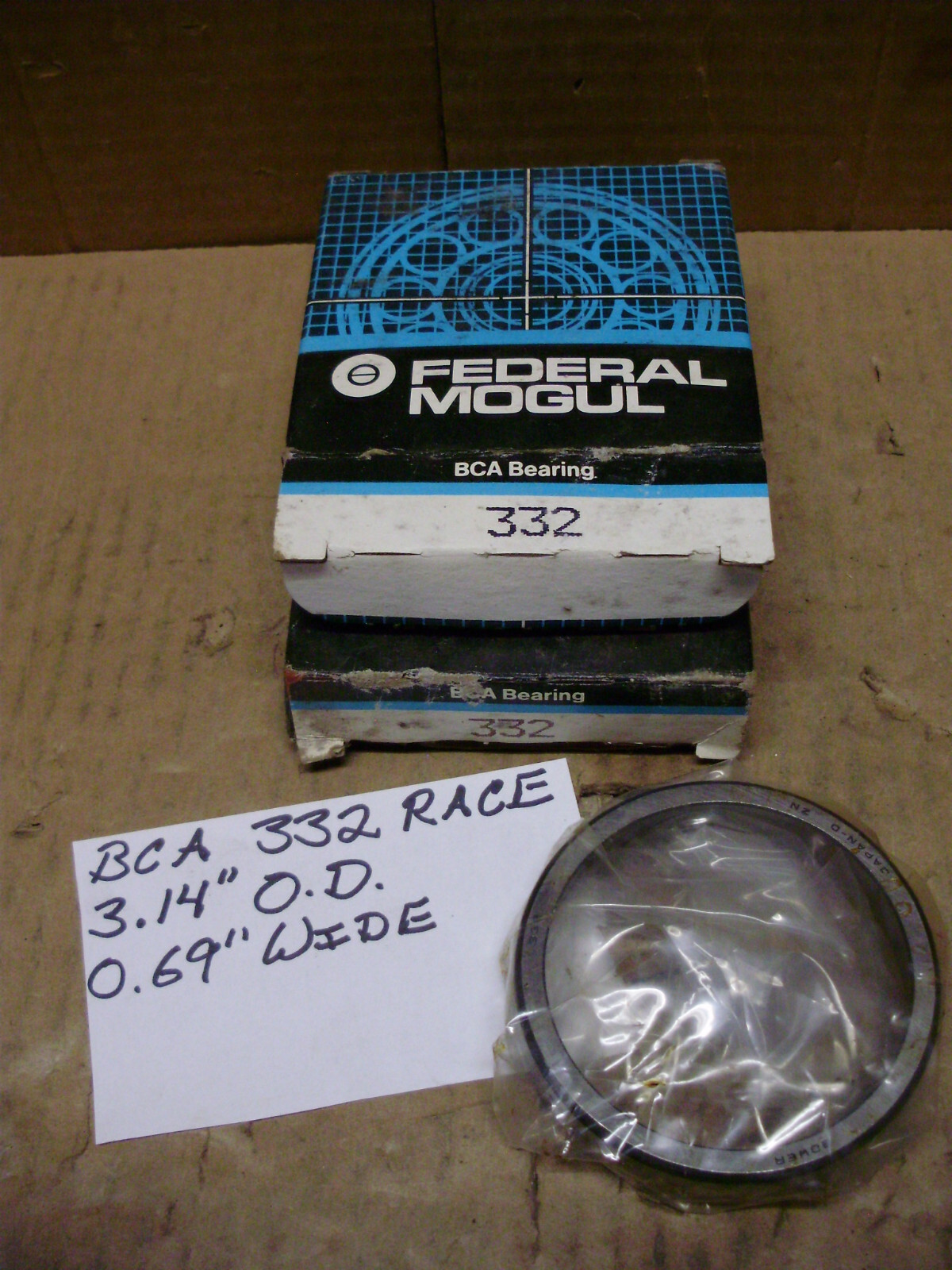 BCA, Federal Mogul, Bower, NDH, Roller Bearings, Cones and Races