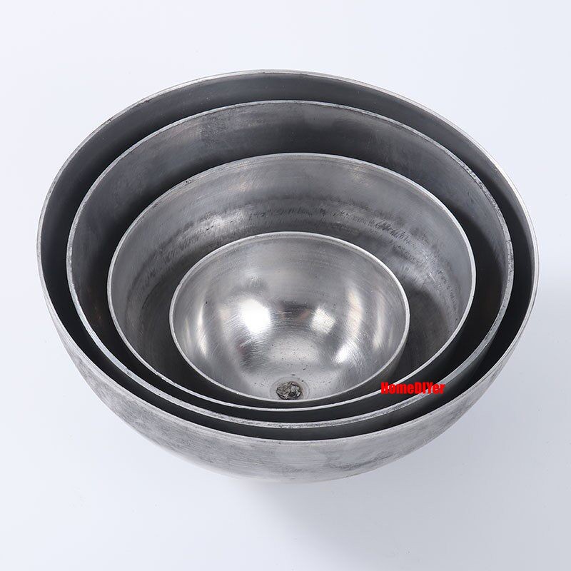 Aluminum Hemispheres Ø 20mm-380mm Metal Hollow Half Ball Alu Round Half Spheres