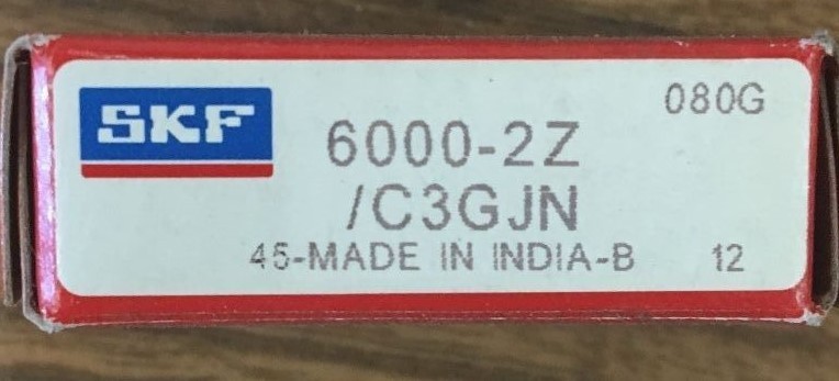 6000-2Z C3 SKF Bearing 10x26x8 (mm)