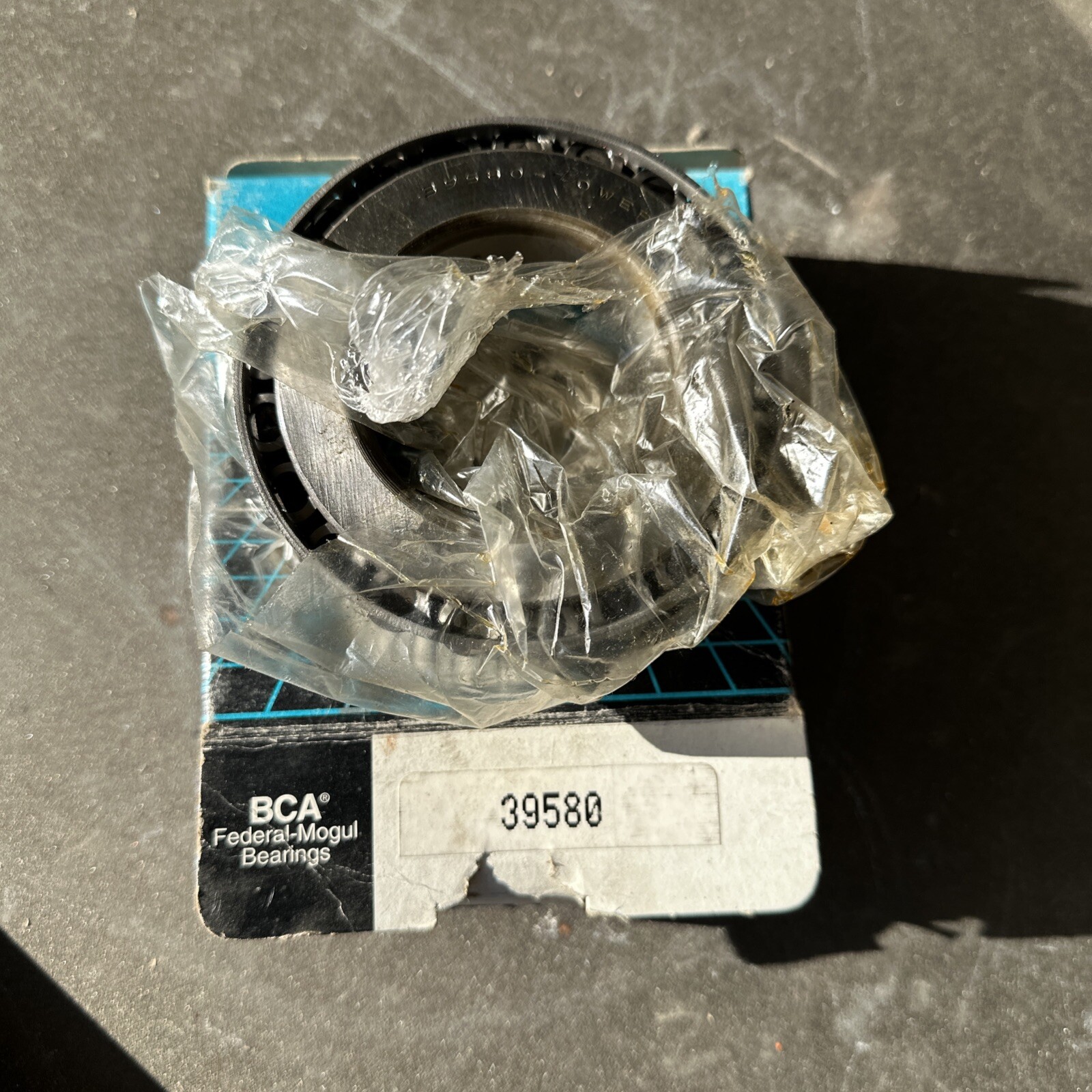NOS Bower BCA Federal Mogul 39580 Taper Roller Bearing Cone