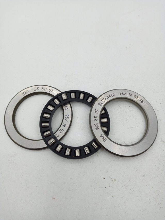 INA GS81107 + WS81107 Thrust Needle Roller Bearing Set GS 81107 WS 81107 Needle Roller Bearing