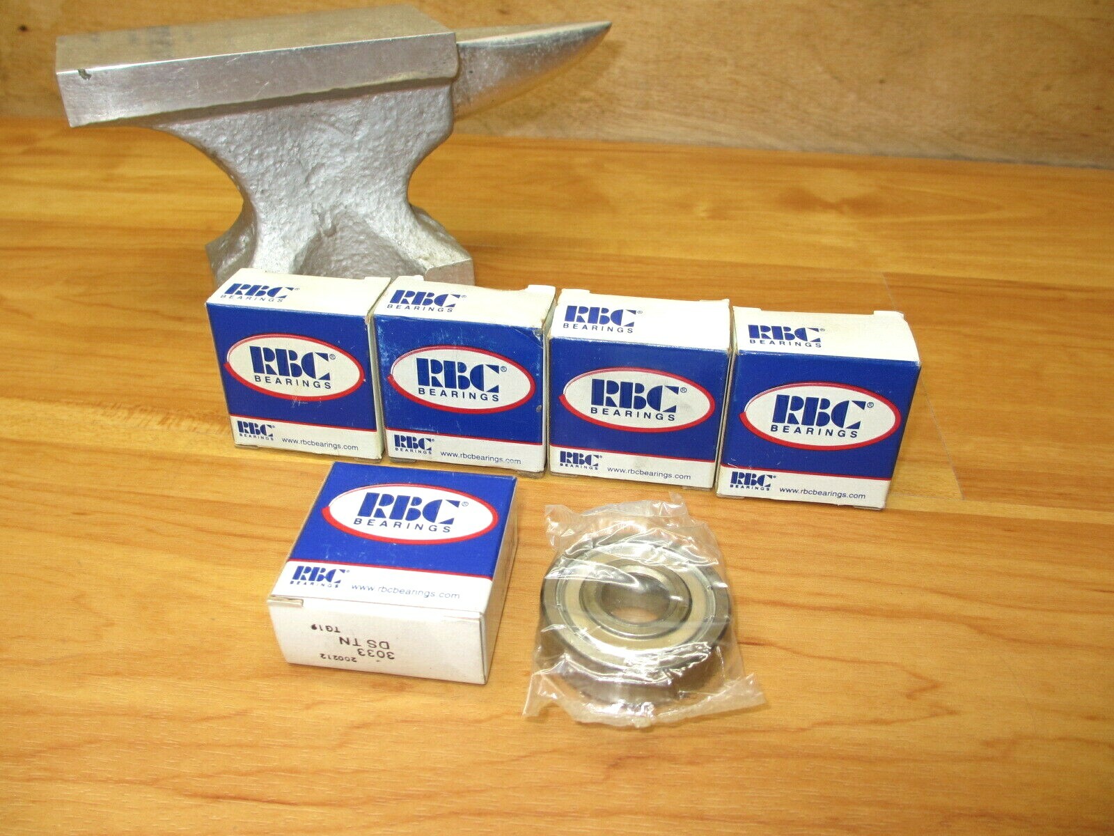 RBC 3033 DS TN (LOT OF 5) Bearings *NEW* TG 19 Nice